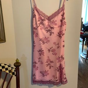 Motel Coti Mini Dress Dusty Rose